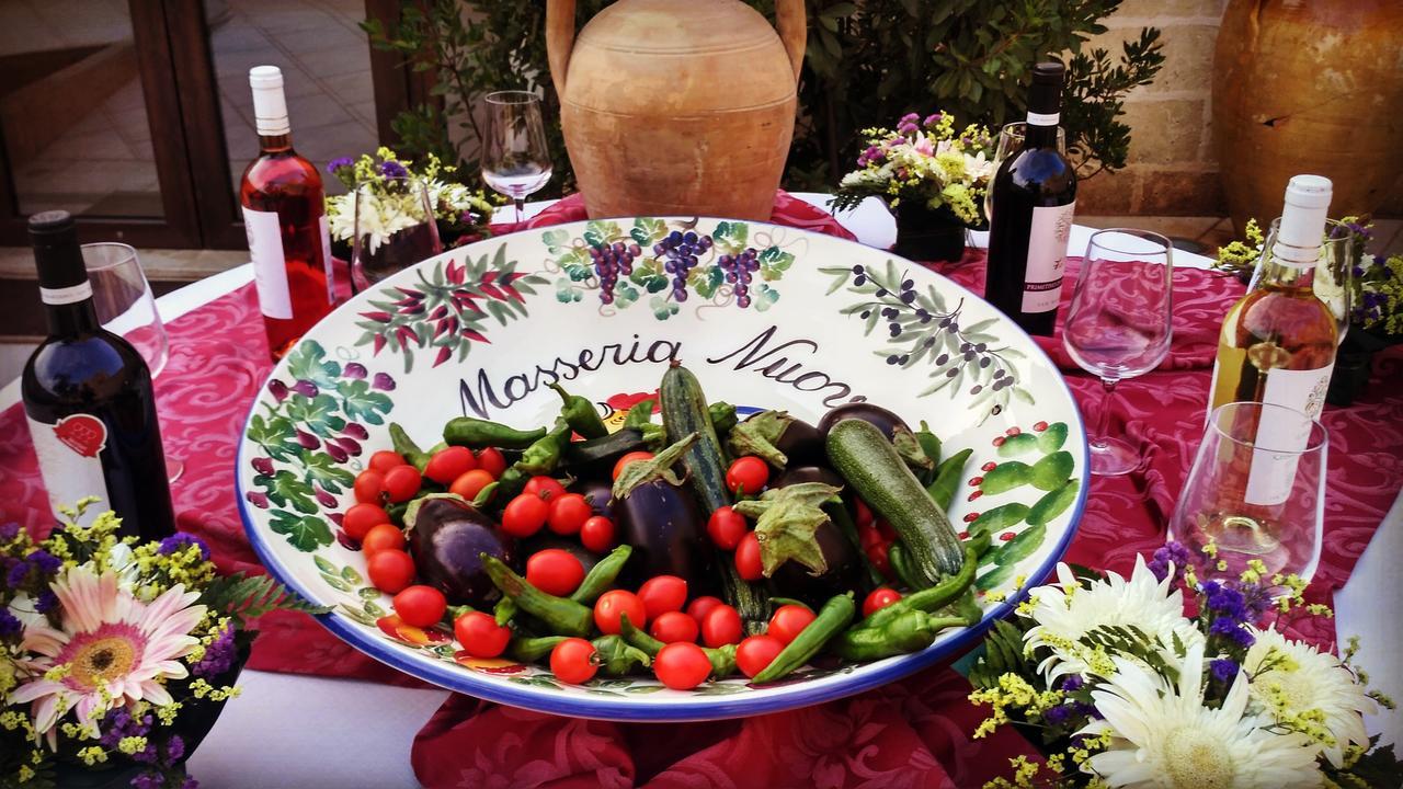 Гостевой дом Masseria Nuova San Marzano di San Giuseppe Экстерьер фото